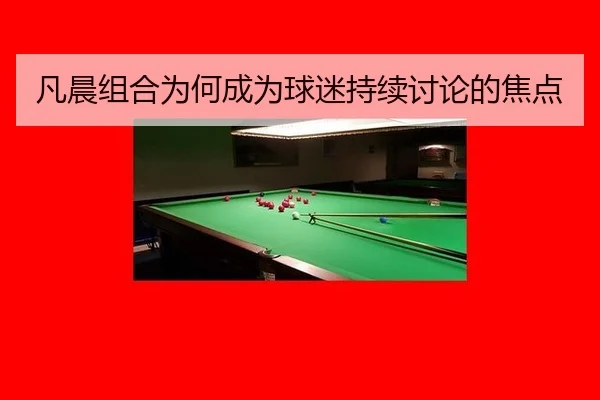 凡晨组合为何成为球迷持续讨论的焦点